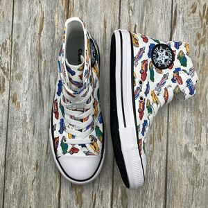 Converse Little Kid Chuck Taylor All Star Easy-On Cars Sneakers Shoes Size 3